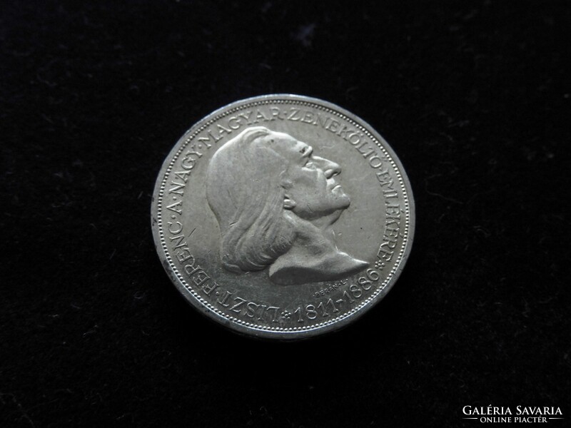 1936 ezüst 2 pengő LISZT Ferenc (JI4)