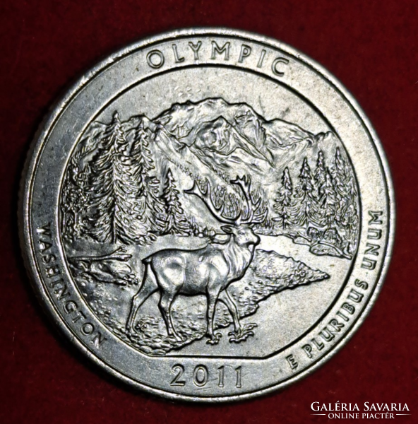 2011.  Olympic emlék USA negyed dollár (457)