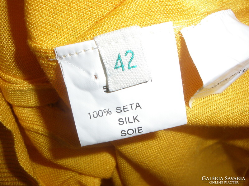 100% silk cardigan
