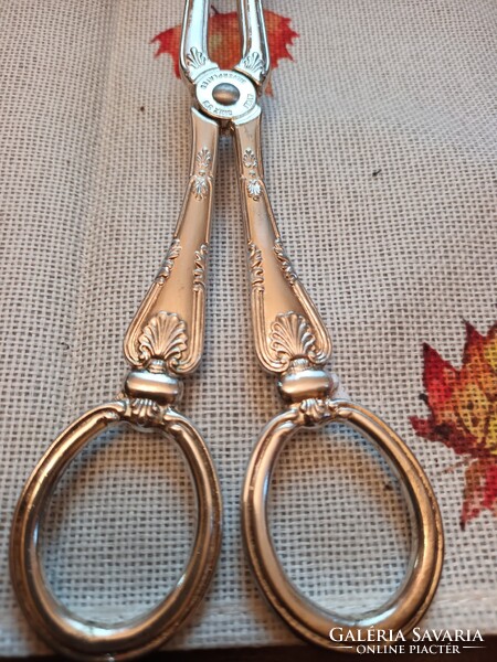 Ezüstözött tortacsipesz