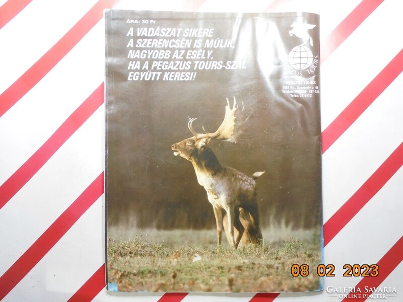Régi retro újság - Nimród - A Magyar Vadászok Országos Szövet. Lapja - 1986. október - Születésnapra