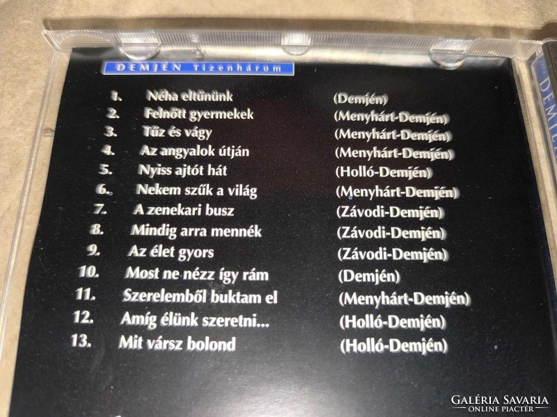 Demjén Tizenhárom CD