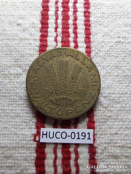 20 Fillér lot (7db) 1946-1947, VF-EF