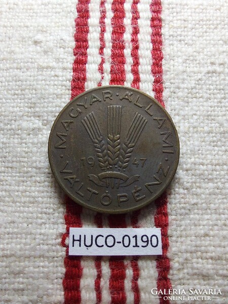 20 Fillér lot (7db) 1946-1947, VF-EF