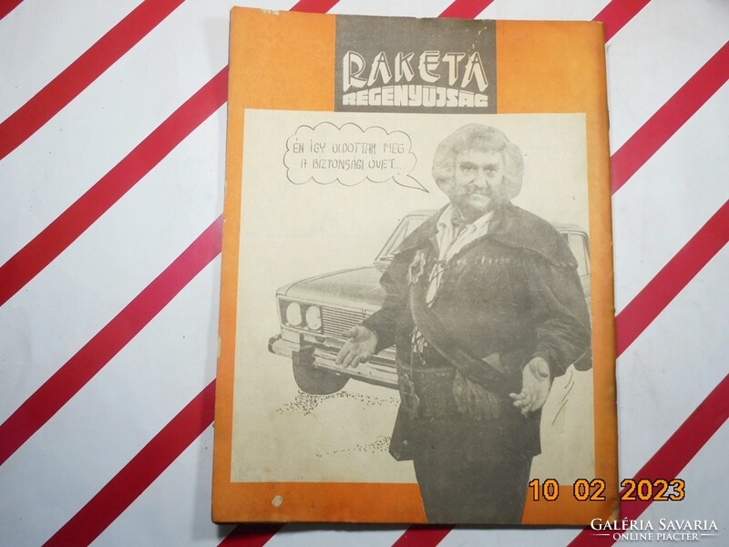 Régi retro újság - Rakéta Regényújság - 1977. szeptember 13. - Születésnapra ajándék.