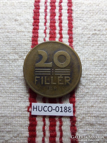 20 Fillér lot (7db) 1946-1947, VF-EF