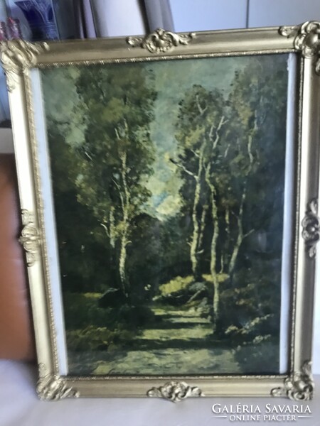 Blondel keret Paál László vászon nyomattal, 40 x 50 cm