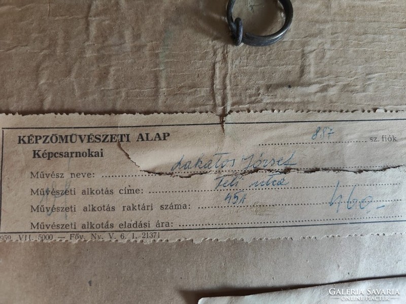 Lakatos József képzőművész 1938-2020  - Téli utca