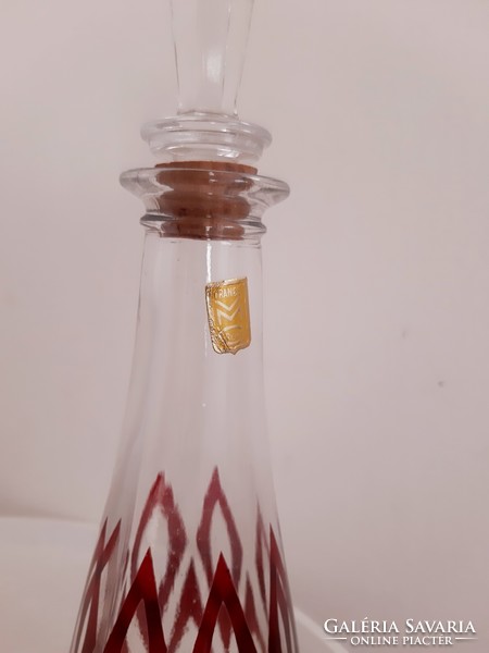 Francia Kristály Likőrös Készlet,Komplett,VMC Reim!