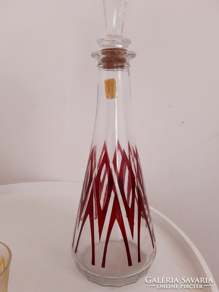 Francia Kristály Likőrös Készlet,Komplett,VMC Reim!