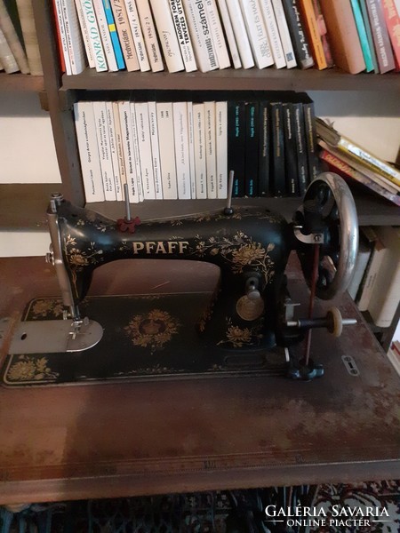 Antique pfaff sewing machine