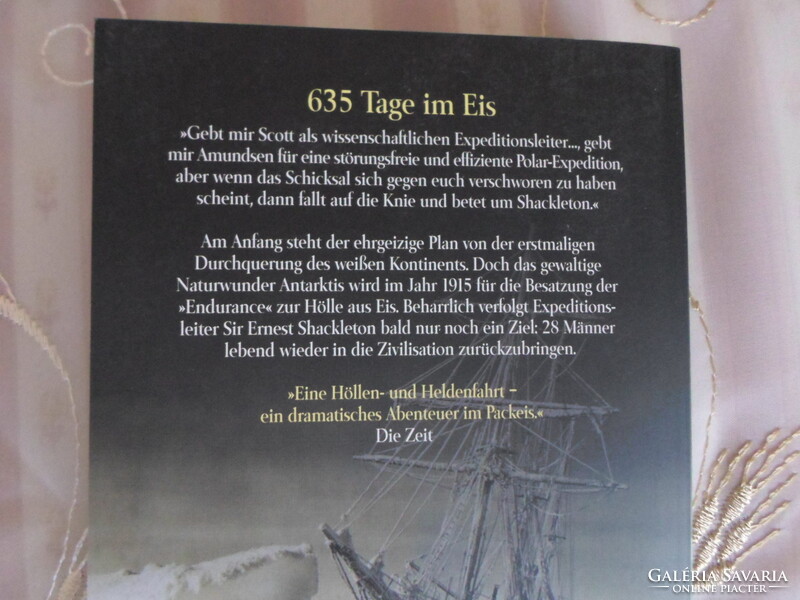 Alfred Lansing: 635 Tage im Eis – die Shackleton-Expedition (Antarktisz, sarkvidék, felfedezés)