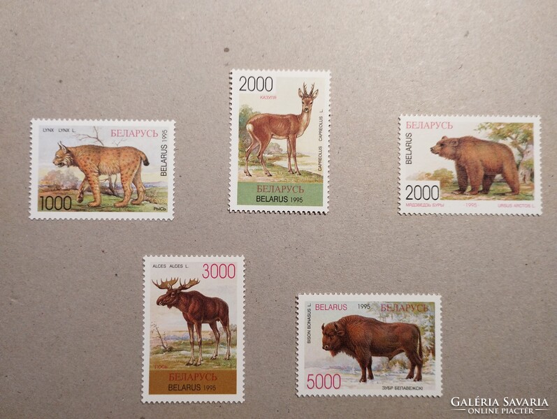 Fehéroroszország - Fauna, vadállatok 1996