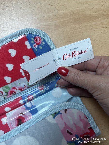 Cath Kidston pipere nesszeszer, smink táska különleges, patchwork mintával