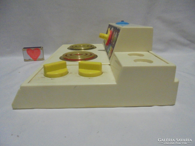 Retro Fisher-Price játék tűzhely babakonyhába