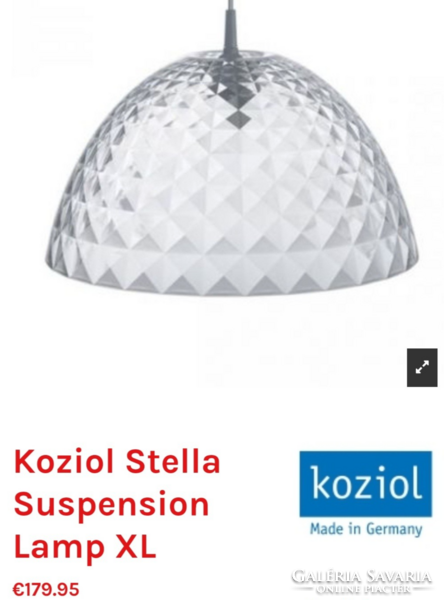 Űrkorszaki Stella XL plexi lámpa by Koziol design ALKUDHATÓ