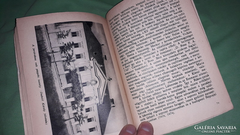 1957.Dr. Gimes Endre:Sopron környéke útikalauz könyv a képek szerint Győr-Sopron Megyei Idegenforgal
