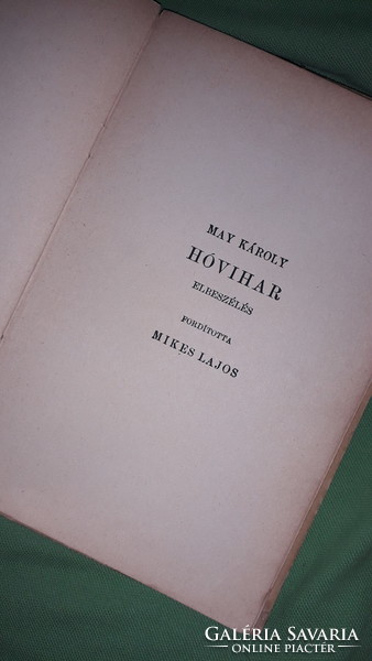 1920.May Károly:Az olajkirály - Hóvihar könyv a képek szerint ATHENEUM