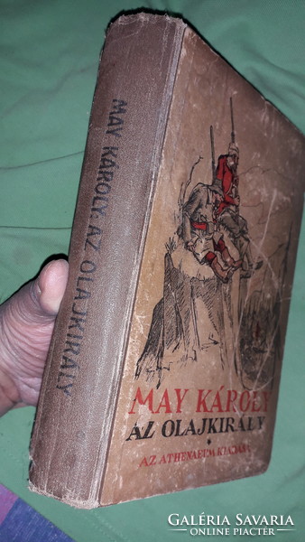 1920.May Károly:Az olajkirály - Hóvihar könyv a képek szerint ATHENEUM