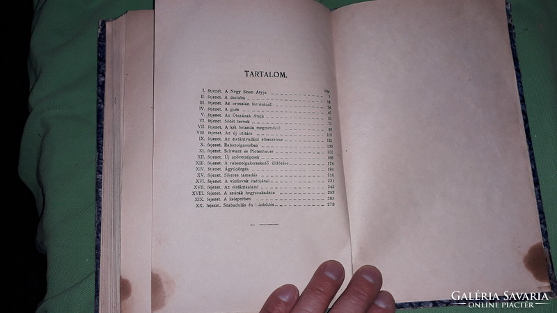 1911.May Károly :A rabszolgakaraván könyv a képek szerint ATHENEUM