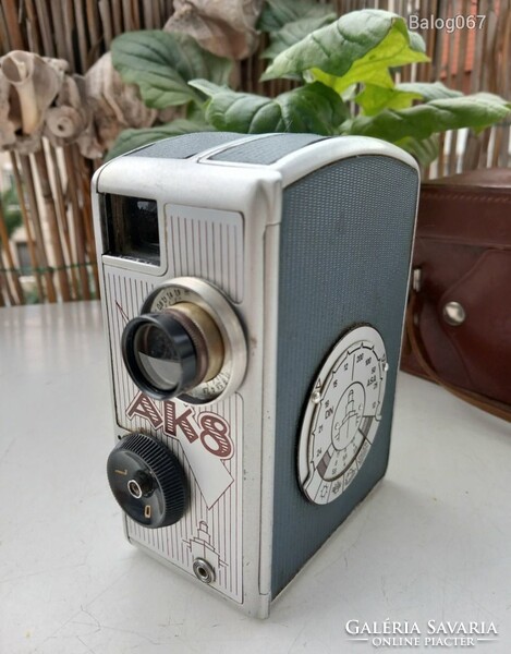 PENTACON PENTAKA AK8 régi retro vintage keletnémet kamera, filmfelvevő, 1950-es évek.