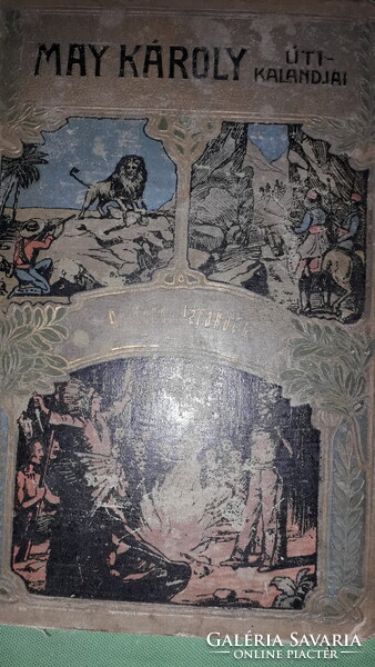 1908.May Károly:A kordillérákban - ÚTI KALANDOK könyv a képek szerint ATHENEUM