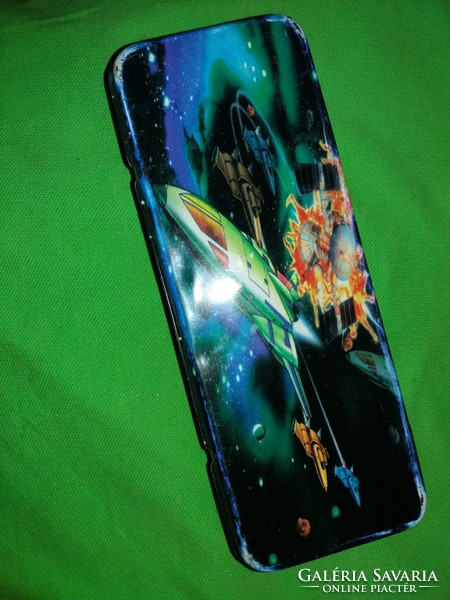 Retro fém lemez lemezáru egyterű tolltartó STAR TREK sci-fi űrhajós 24 x 10 x 6 cm a képek szerint