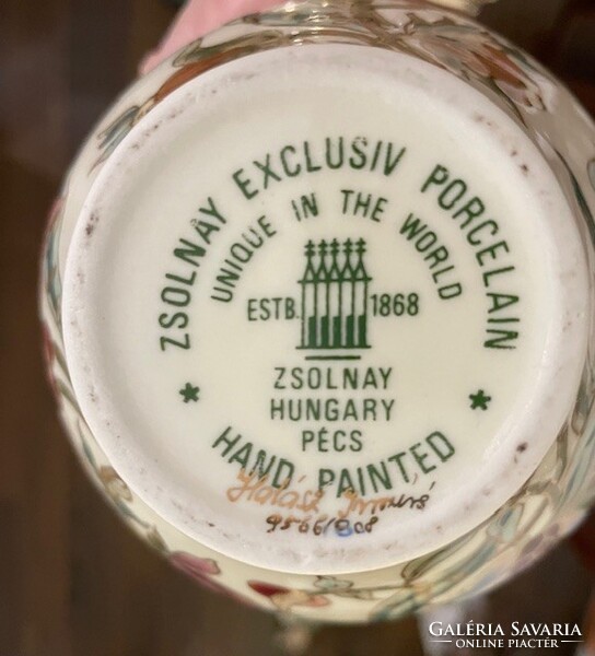 Zsolnay Liliom / Orchidea mintás porcelán csomag