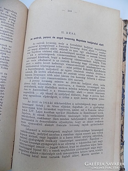 Denison György A lovasság története. Aigner Lajos Kiadása 1884