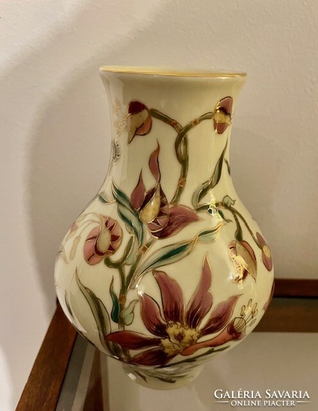 Zsolnay Liliom / Orchidea mintás porcelán csomag