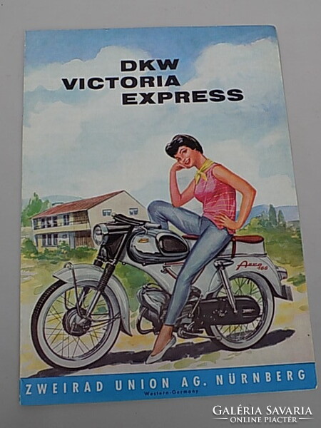 DKW motorkatalógus (reklám anyag)