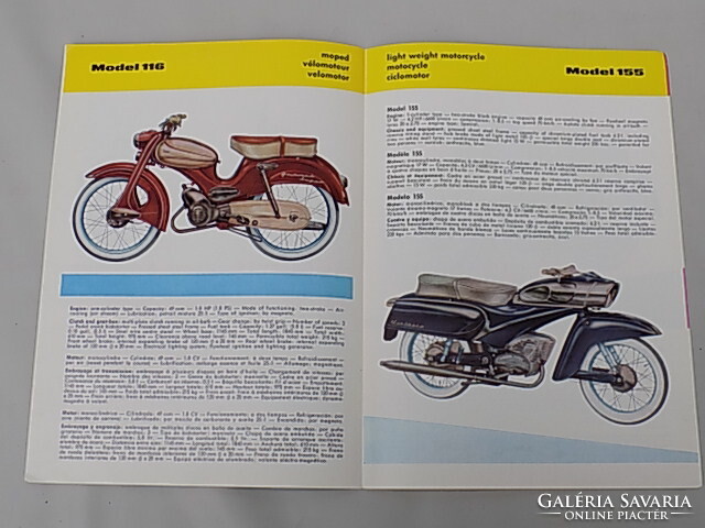 DKW motorkatalógus (reklám anyag)