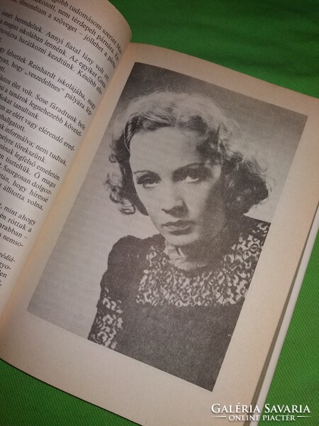 1985. Marlene Dietrich :Tiétek az életem... életrajzi könyv a képek szerint ZENEMŰ