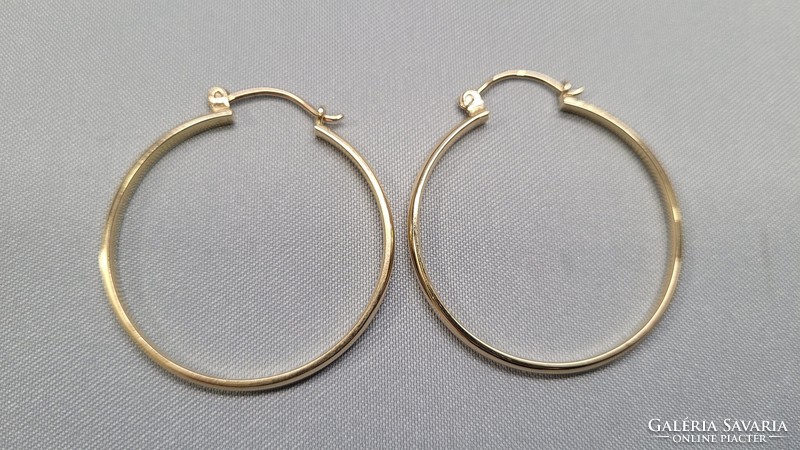 14 K arany karika fülbevaló 8,07 g