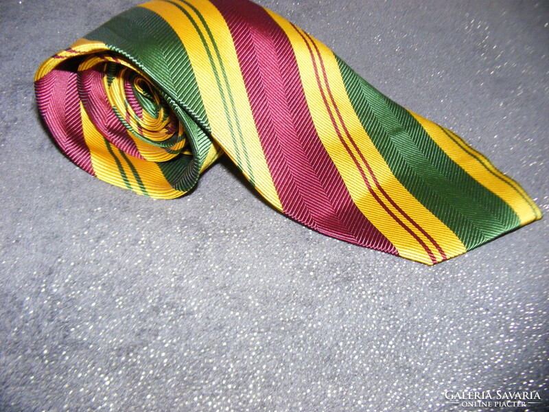 The Society shop férfi selyem nyakkendő  hand made 100 % silk