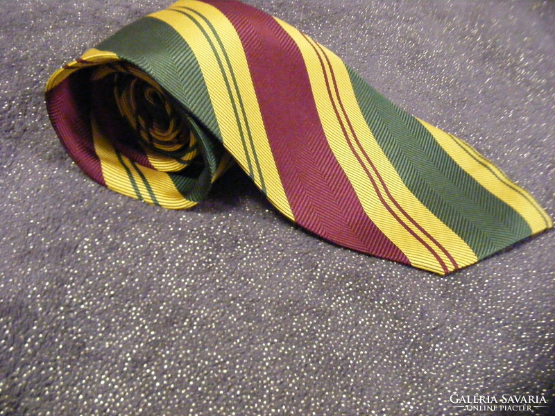 The Society shop férfi selyem nyakkendő  hand made 100 % silk