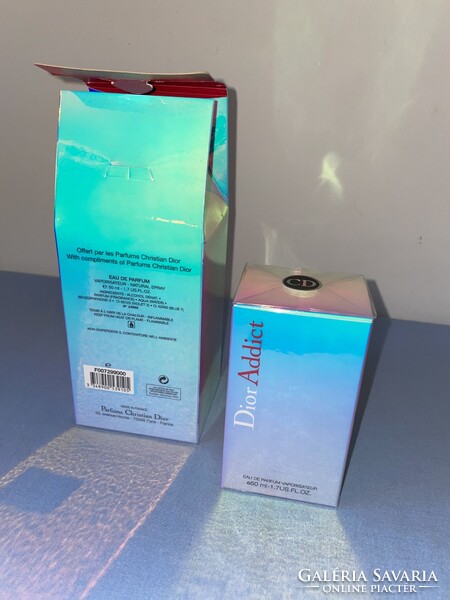 Christian Dior Addict Eau de Parfum natural spray 50 ml ritka 2002-es kiadás