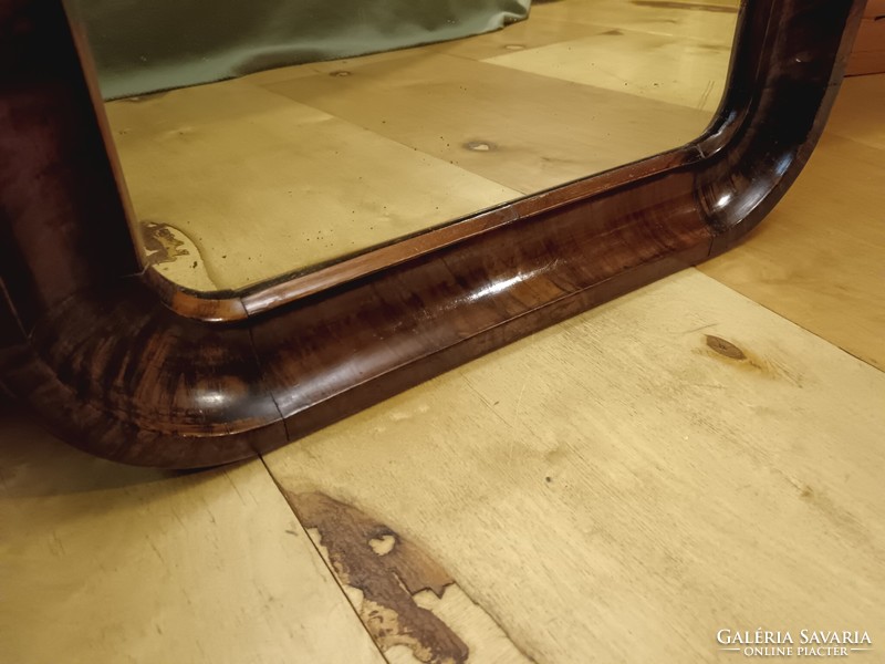 Bieder biedermeier dió tükör keret