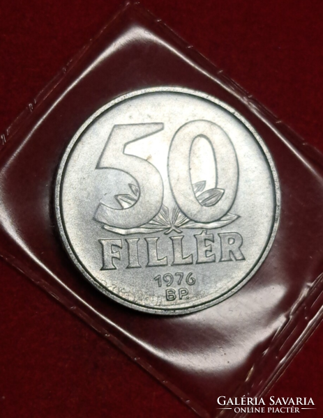 50 Fillér 1976. forgalmi sorból! UNC (939)