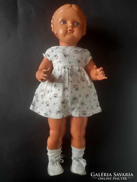 RÉGI ANTIK KAUCSUK  CELLBA-BABA. KB. 44 CM