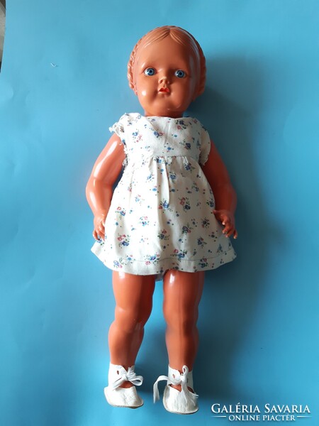 RÉGI ANTIK KAUCSUK  CELLBA-BABA. KB. 44 CM