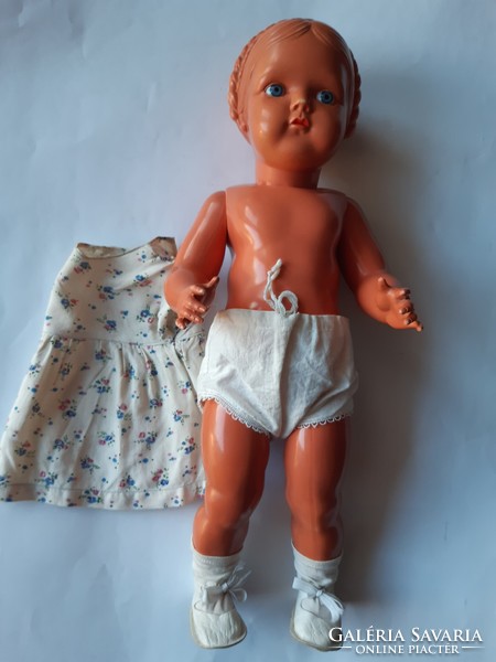 RÉGI ANTIK KAUCSUK  CELLBA-BABA. KB. 44 CM