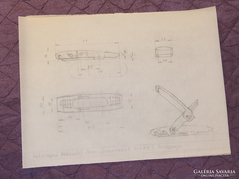 Németh Aladár ipari formatervező portfólió 1960-as évek
