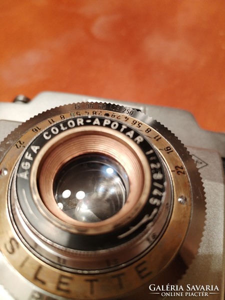 Agfa Silette solina filmes fényképezőgép