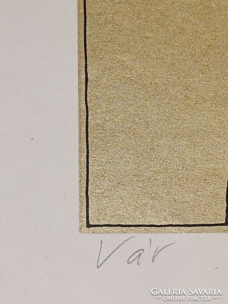 Rékassy Csaba grafikus: Vár