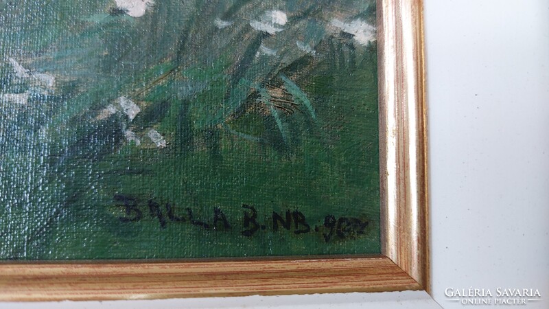 Balla Béla (1882-1965): Virágmező NB 905 Makulátlan állapotban !!!