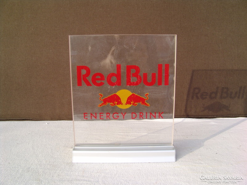 RED  BULL  asztali világító reklám