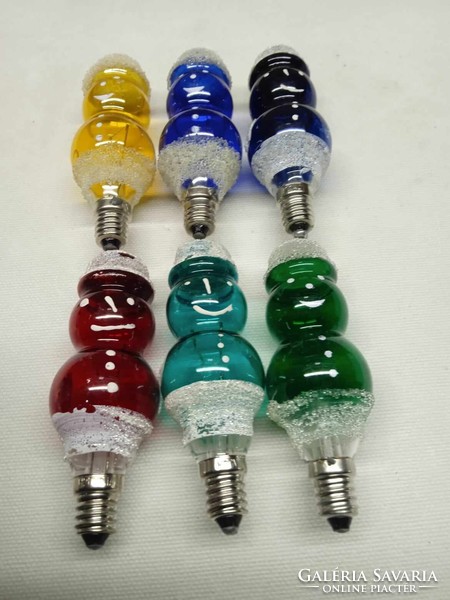 Új , ZLATOKOV típushoz való 20 voltos karácsonyfa égő, izzó - hóember típus