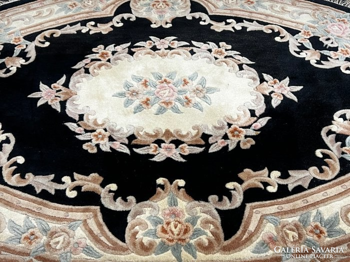OVÁLIS KÍNAI AUBUSSON szőnyeg, 270-180 cm