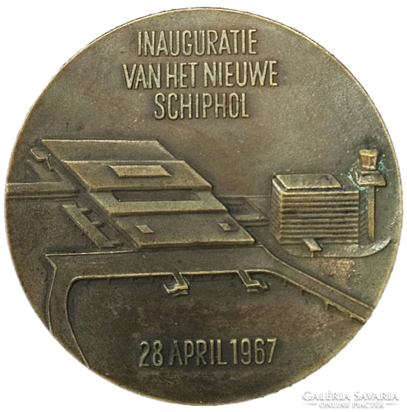 Amsterdam, Schiphol reptér átadása 1965